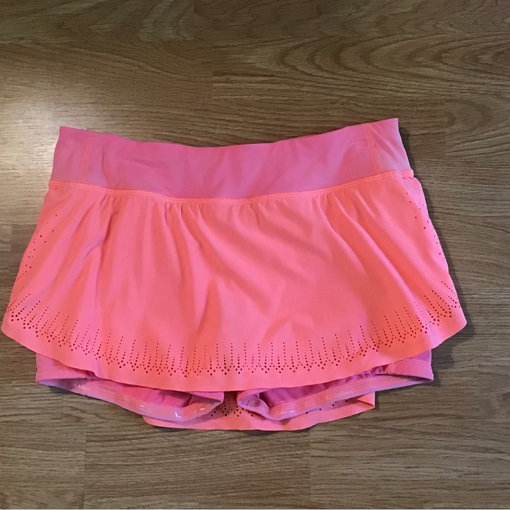 lululemon athletica Pink/Coral Athletic Skirt